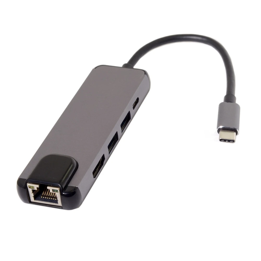 MLLSE 8 в 1 USB-C мульти-Порты и разъёмы адаптер Тип-C концентратор USB3.0+ HDMI+ VGA зарядки Порты и разъёмы VC0191