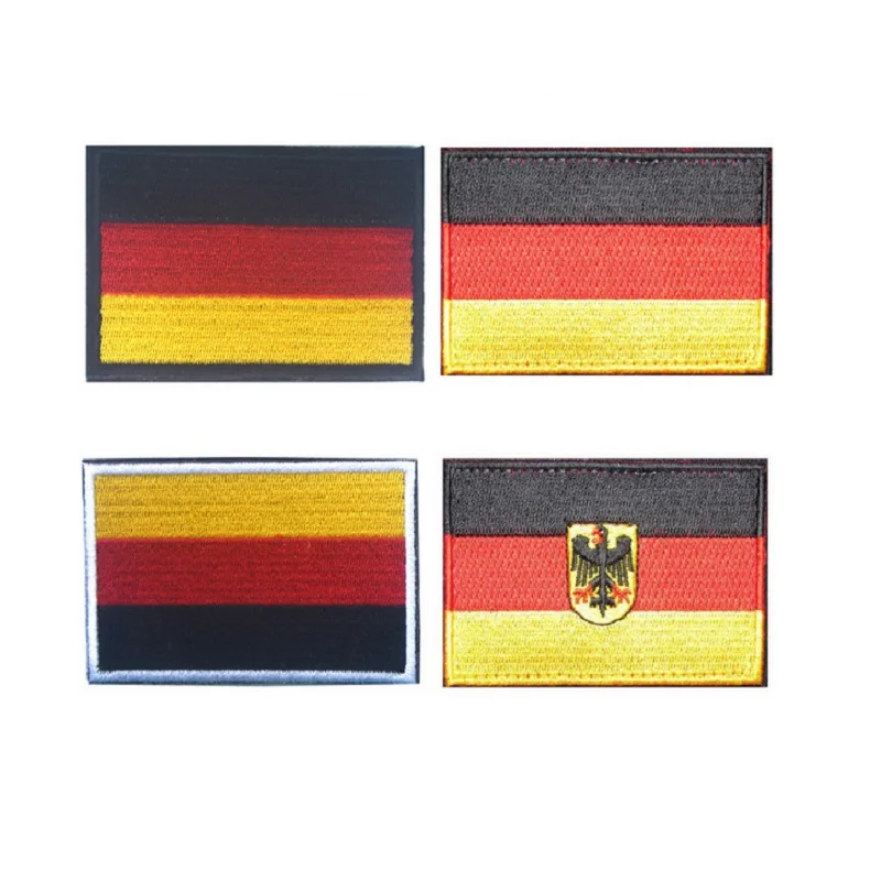 3d Embroidery Badge Germany National Flag Patches German Flag Patches