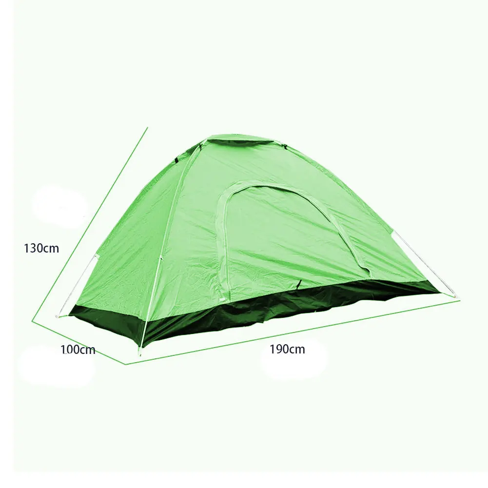 Складной тент 2 человек прочный Пешие прогулки Охота многоцветный на открытом воздухе постельные принадлежности путешествия