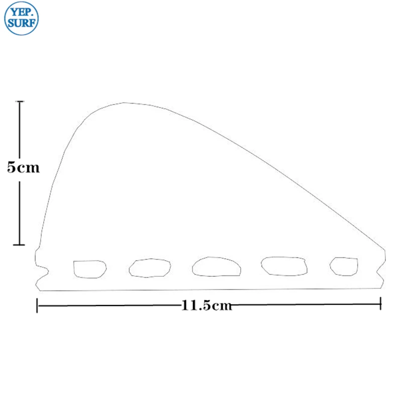 Серфинга центр коленки Плавники стекловолокна плавники quilhas FCS/FUT VS kubster центр Киль набор Fin X маленький