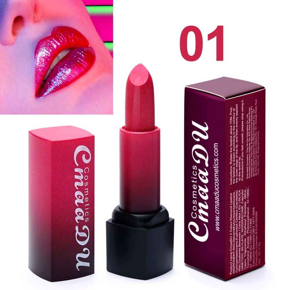 CmaaDu Metal Color Matte Lipstick Lasting Not Fade Lipstick Waterproof Lip Makeup lipstick set maquillaje red lipstick TSLM1 CmaaDu Metal Color Matte Lipstick Lasting Not Fade Lipstick Waterproof Lip Makeup lipstick set maquillaje red lipstick TSLM1
