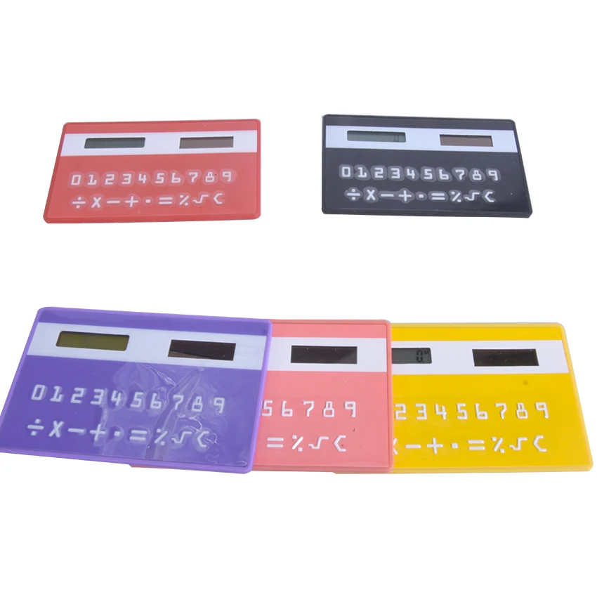 100 قطع القرطاسية بطاقة المحمولة حاسبة البسيطة المحمولة رقيقة جدا بطاقة آلة حاسبة الطاقة الشمسية صغيرة ضئيلة جيب حاسبة الساخن 100 قطع القرطاسية بطاقة المحمولة حاسبة البسيطة المحمولة رقيقة جدا بطاقة آلة حاسبة الطاقة الشمسية صغيرة ضئيلة جيب حاسبة الساخن