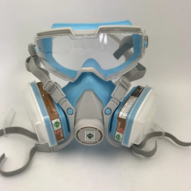 YIHU 6200 N95 двойная противогаз защитный фильтр химическая Половина лица респиратор Маска спреи маска для лица противогаз респиратор против пыли