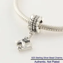 Подходит для Pandora шармы браслеты стерлингового серебра 925 пробы-ювелирные изделия характер H бусины