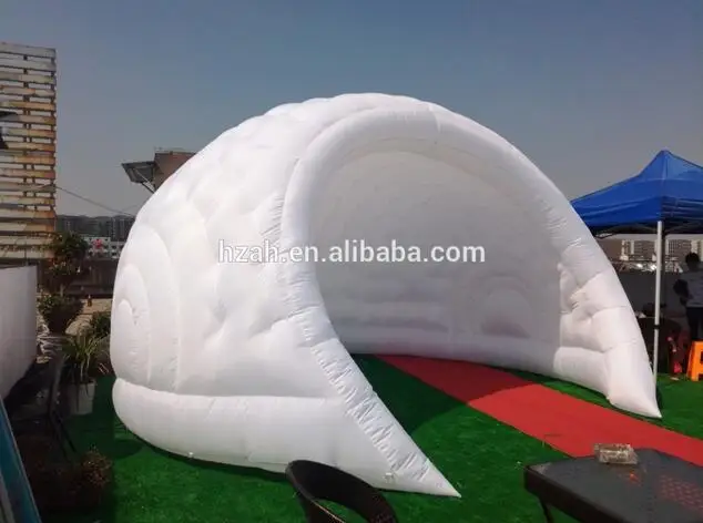 white inflatable dome tent-3