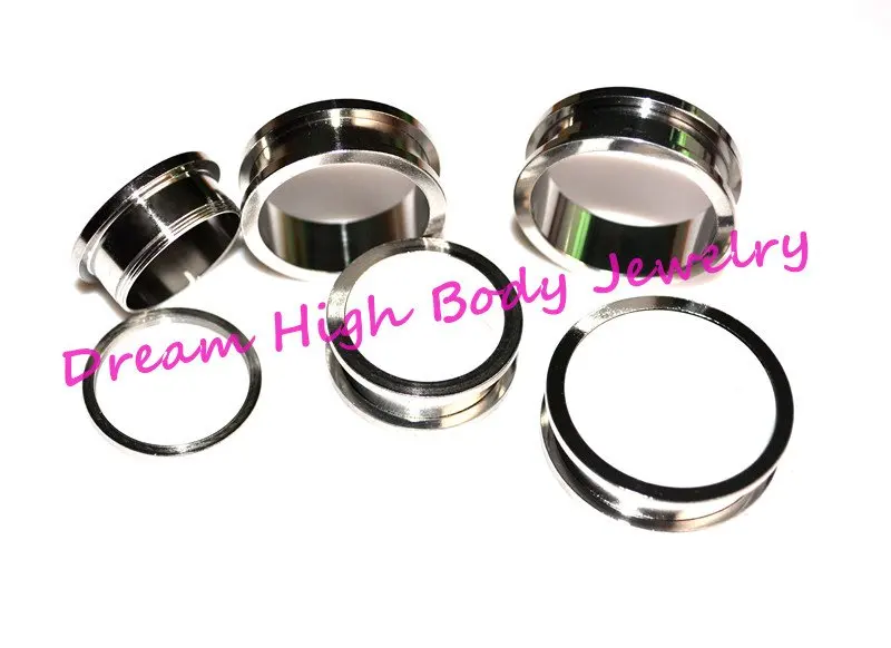 Пирсинг туннель из нержавеющей стали большие размеры 22 30 мм 316L|jewelry dog|jewelry earring