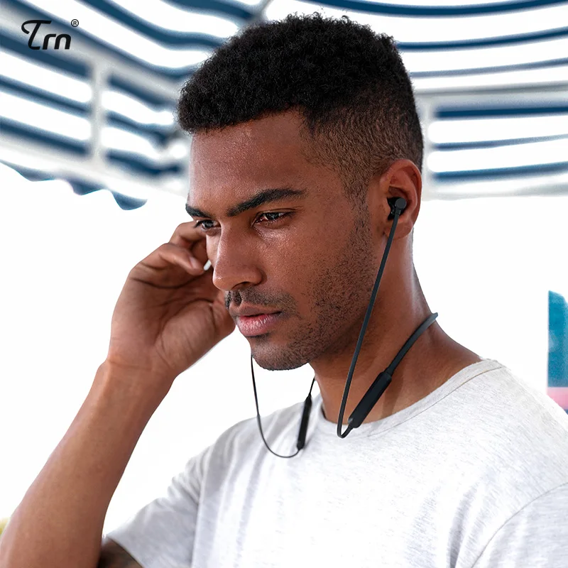 

TRN AS10 Bluetooth 4.1 Headset Earphone Portable HIFI APTX Wireless Waterproof IPX7 Headset Dynamic Stereo Sprots Earphones Mic