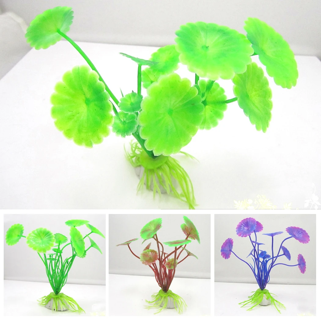 Pvc Artificial Fish Grass Decoration Fish Tank Aquarium Water