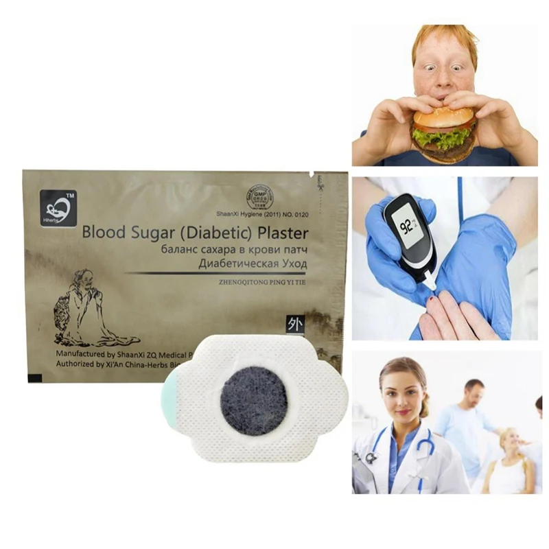 

Natural Diabetes Plasters Keep Blood Sugar Balance Pure Herbal Health Care 1pc