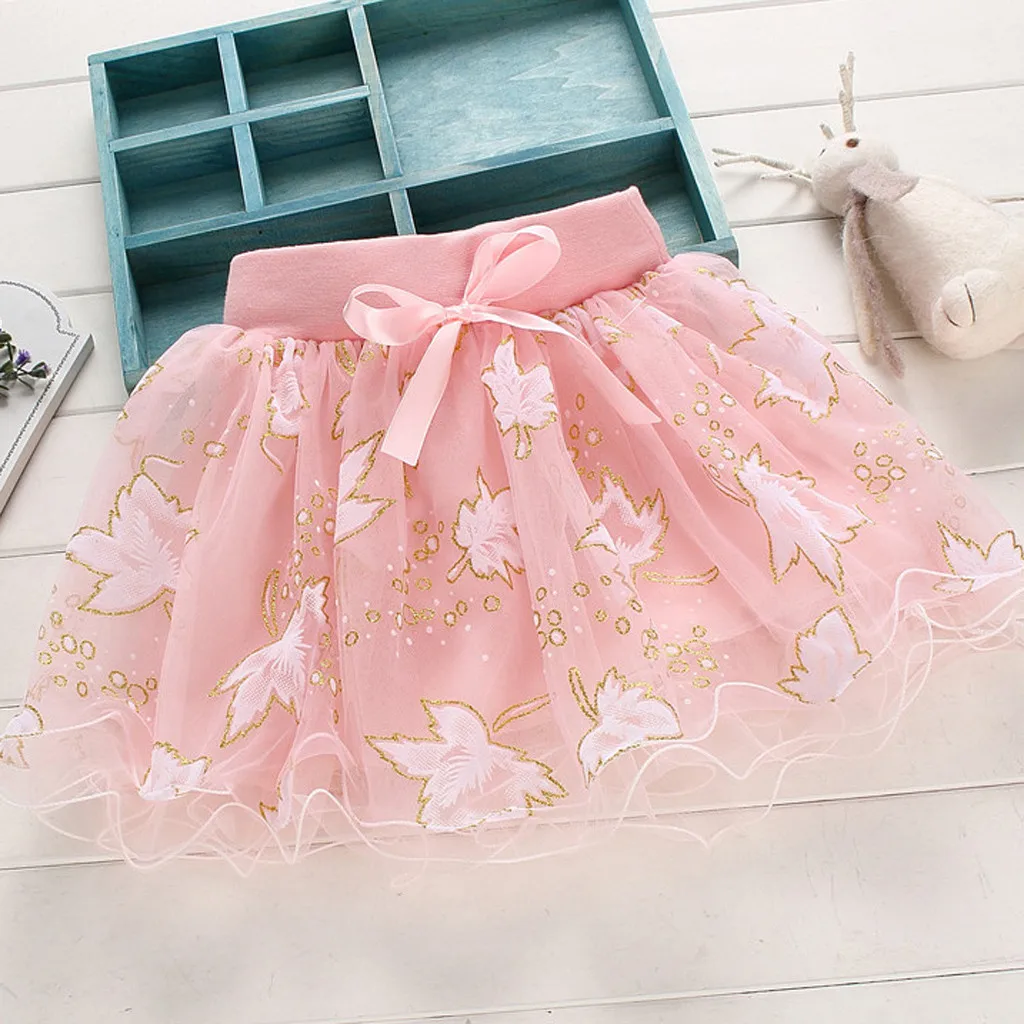 Летняя Милая юбка для маленьких девочек розовая юбка-пачка детская юбка принцессы пышная короткая многослойная юбка для маленьких девочек бальное платье, лето, 15-20