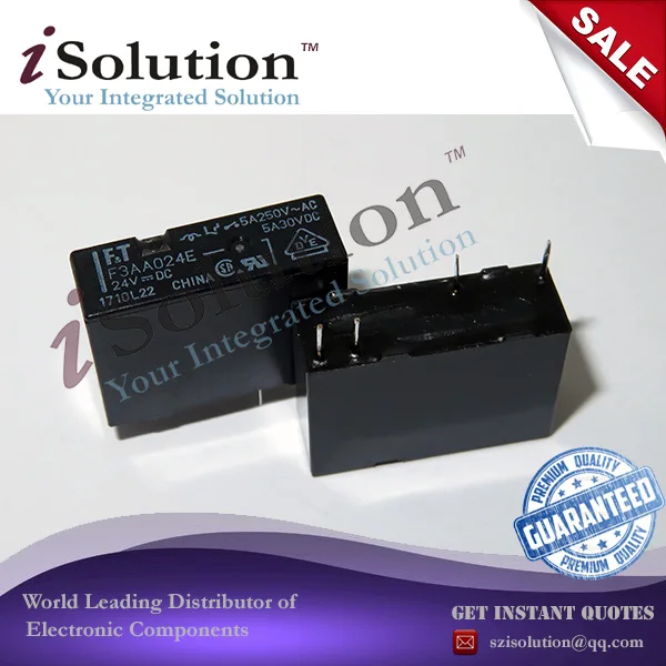 

power relay F3AA024E 24 v 3 a5A 4pin DC24V
