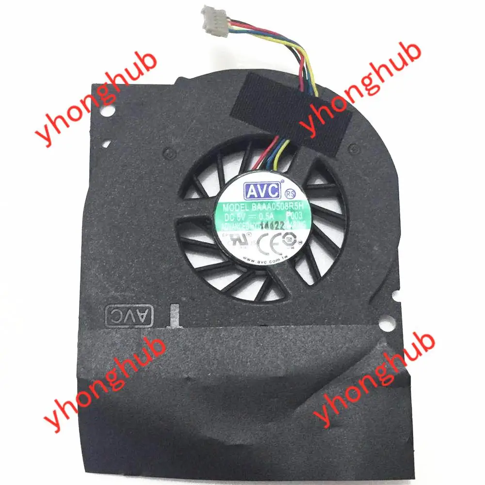 AVC BAAA0508R5H DC 5V 0.5A Сервер вентилятор охлаждения ноутбука тетрадь графическая