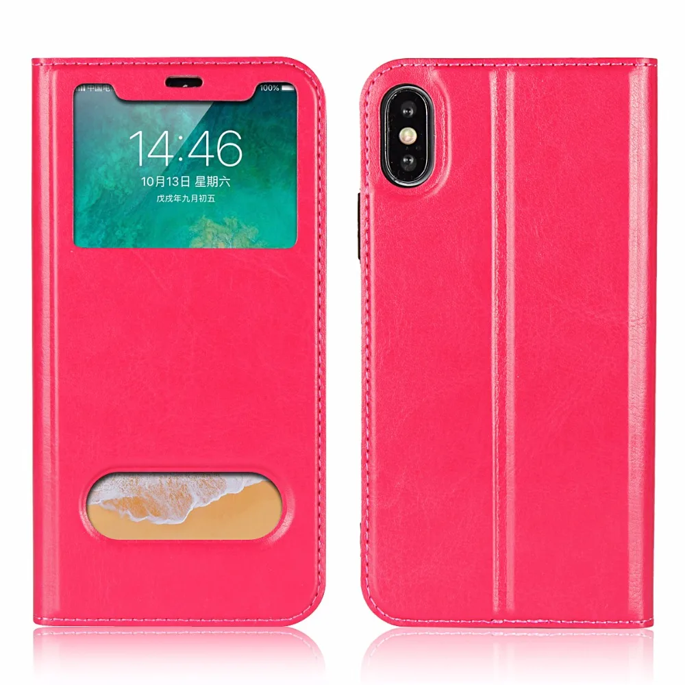 Роскошный Ультратонкий кожаный чехол-раскладушка в стиле ретро для iphone Xs max X XR 8 8Plus 7 7plus 6s plus 6plus 5S se