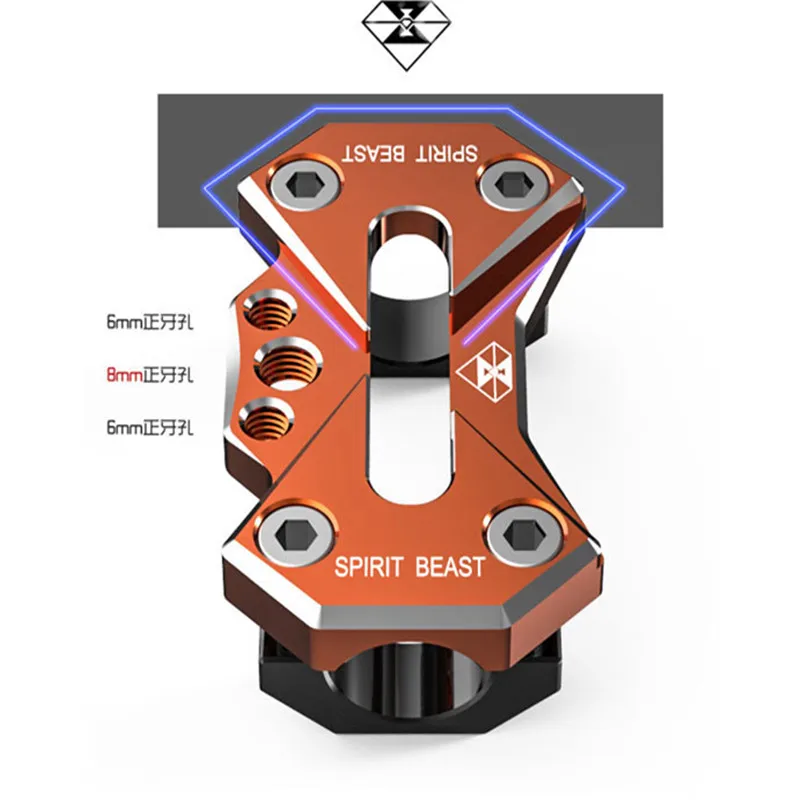 Spirit Beast мотоцикл T6 ручка из алюминиевого сплава перекладина рычаг баланса конверсионные аксессуары