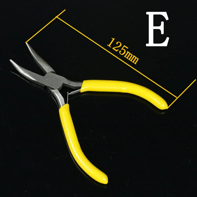 1 шт. плоскогубцы длинный нос диагональ мини Топ Режущий инструмент для ремонта бытовой практичный кусачки ручные инструменты электрические провода Кабельные резаки - Цвет: E
