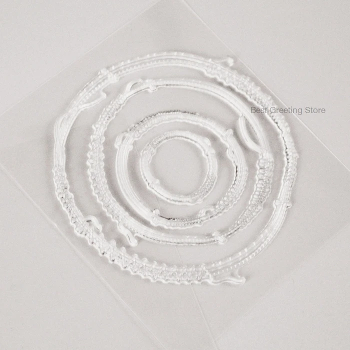 Штампы для скрапбукинга прозрачные круглые штампы круглые силиконовые штампы