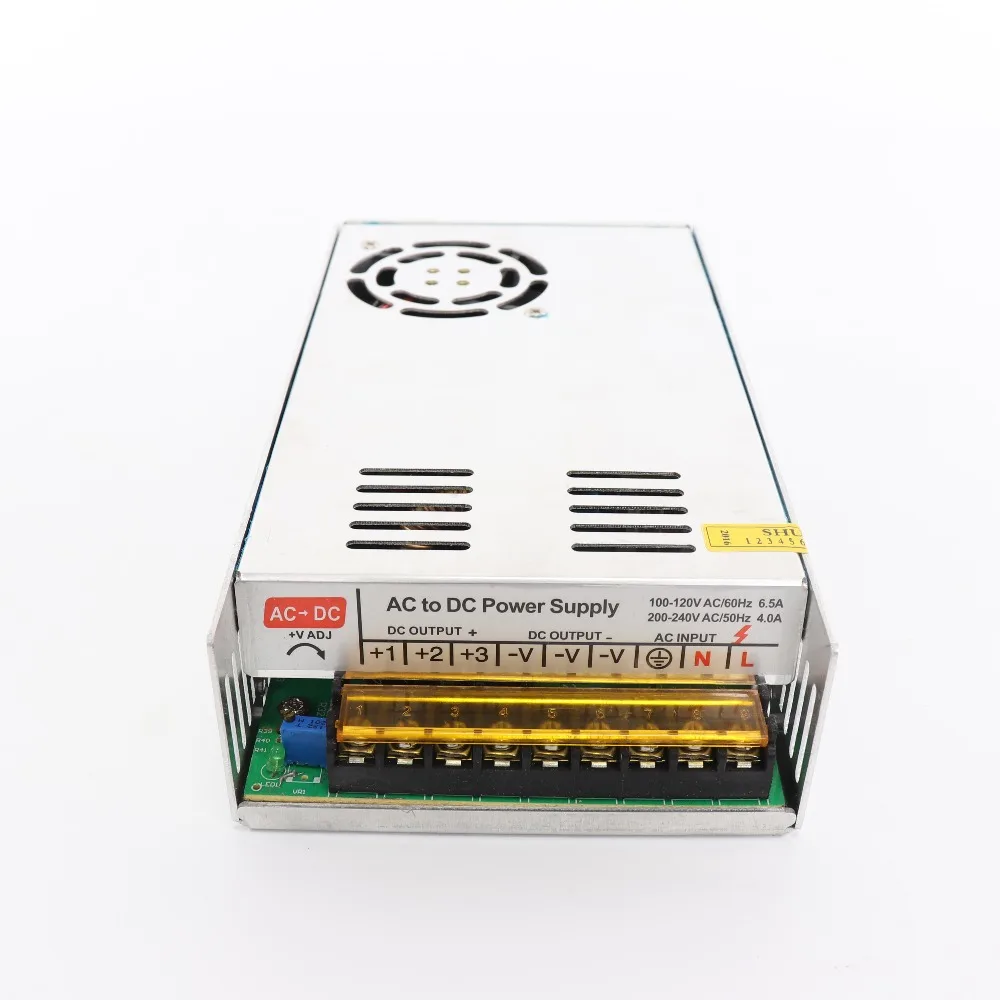 ЧПУ 4 оси комплект, 4 шт TB6600 4 шт драйверов 2.8A Nema23 100 мм 260 Ncm шаговый двигатель 350 W питания 4 коммутационная плата со стержнем