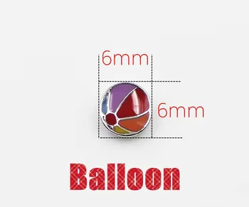 

Free Shipping! 20PCS Mixed Color Balls Floating Charms For Memory Glass Floating locket as Mom Lovers, Families gifts