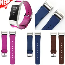 COMLYO одежда высшего качества из натуральной кожи часы ремешок для Fitbit Charge 2 Замена ремня ремешок для зарядки 2 браслет полосы
