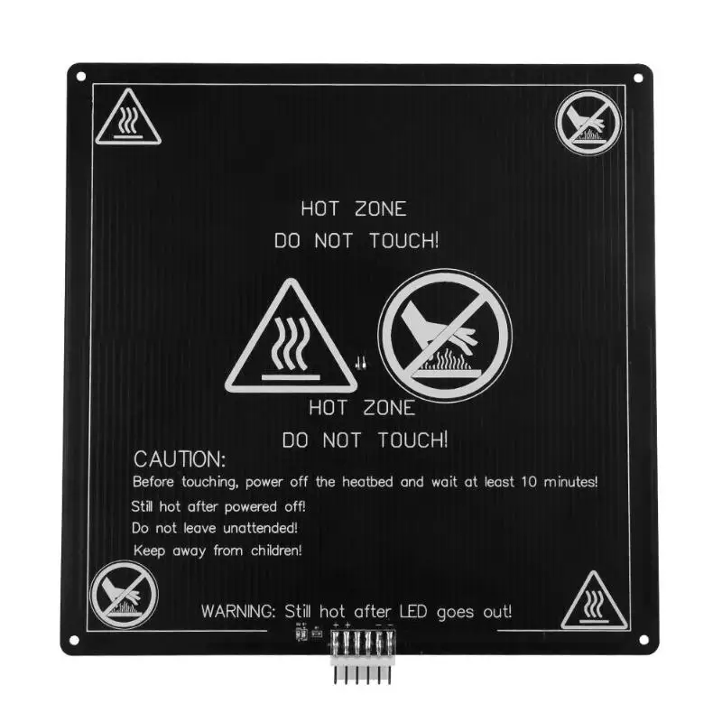 

MK3 Heated Bed 12V 220x220x3mm aluminum plate Heatbed Hot Bed 3D Printers Part