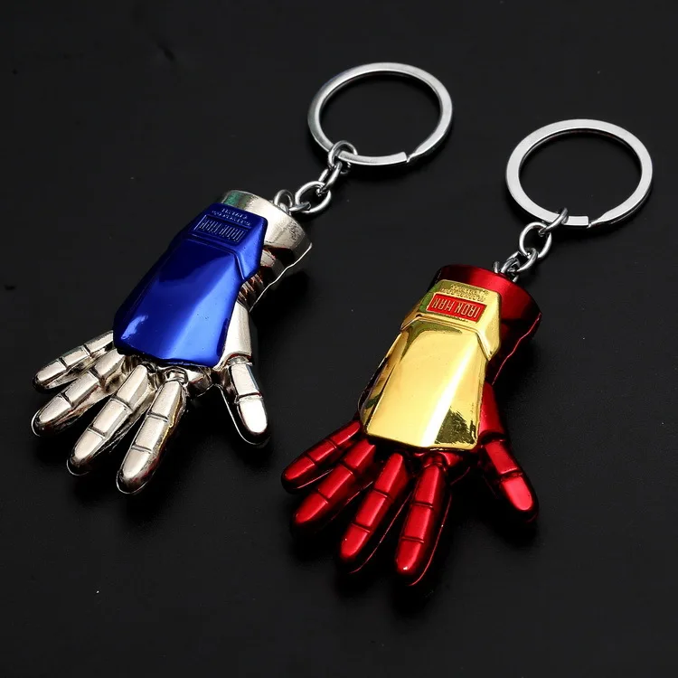 Iron man, palm key chain, Avenger League, European and American movies