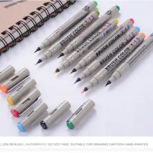 1 шт. Улучшенная игла разного цвета 1,5 мм кисть для рисования; ручка для рисования художественных маркеров