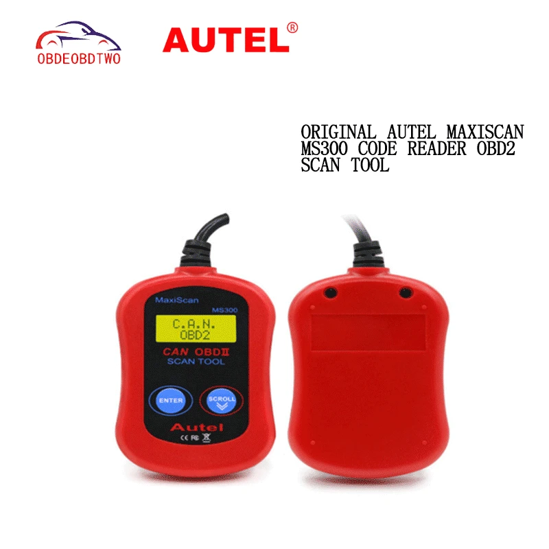 2017 Новый Autel для Maxiscan MS300 OBDII Автомобильный диагностический считыватель кодов MS 300