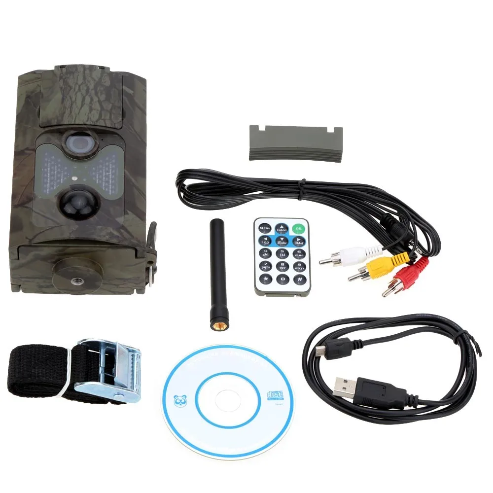 Small night vision camera 12mp digital hunting camera 2G HC500M2