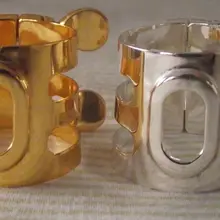 2 шт. отличная металлическая Лигатура применима к мундштук для саксофона гобоя