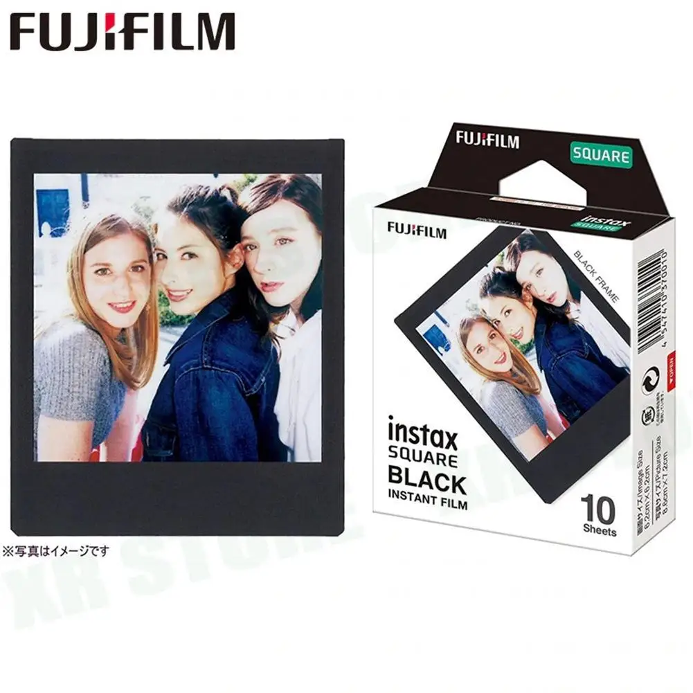 Для Fujifilm Instax квадратная пленка белый/черный Мини край фотобумага для Instax SQ10 SQ6 SQ20 мгновенная камера поделиться SP-3 принтер