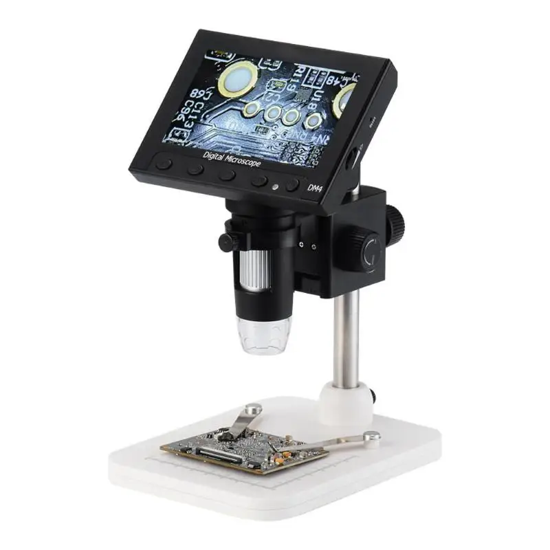 1000x2,0 Мп USB цифровой электронный микроскоп 4," ЖК-дисплей Дисплей VGA микроскоп с 8LED и стент для материнская плата(PCB), ремонт
