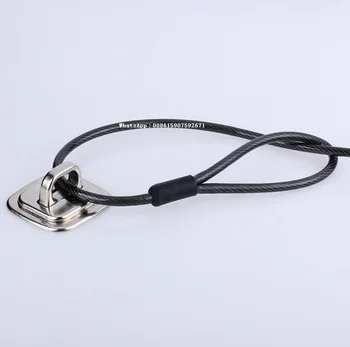 

10 Pieces universal laptop Security cable lock seat Fixed base Anti-theft deduction