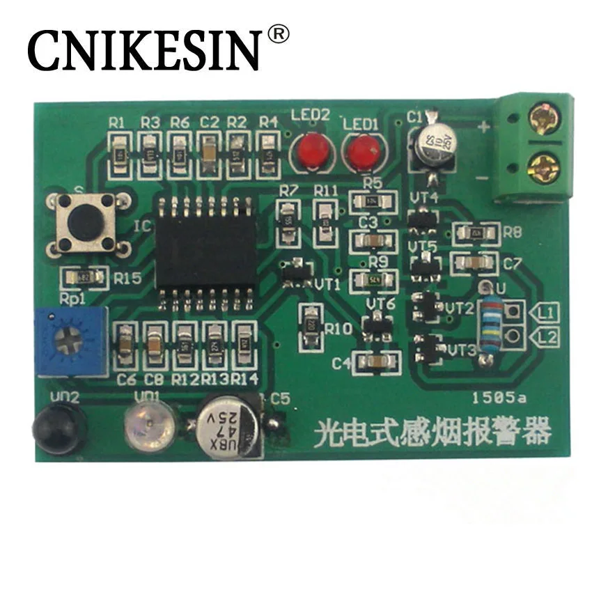 Cnikesin DIY Фотоэлектрические Детекторы дыма костюм электронный производства