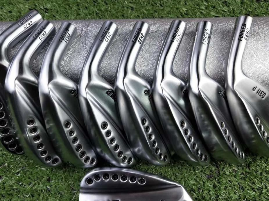 

11P GEN2 silvery Golf Irons Golf Clubs Iron Complete Set 3-9WG Head Cover, Graphite or Steel shaft