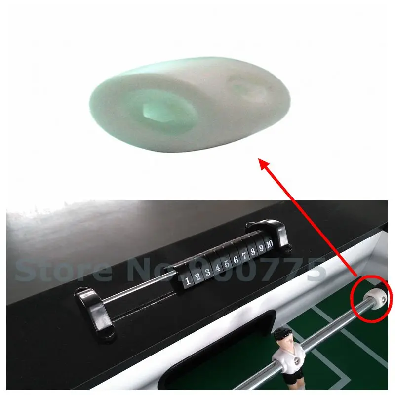 Stop Ring Table Soccer Parts 8 pcs/Lot White Foosball table 5/8" rod Soccer Accessories Game Replacement