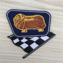 Большой Вышитые Патчи Пользовательские Хобби DIY Шитьё и ткань Нашивки