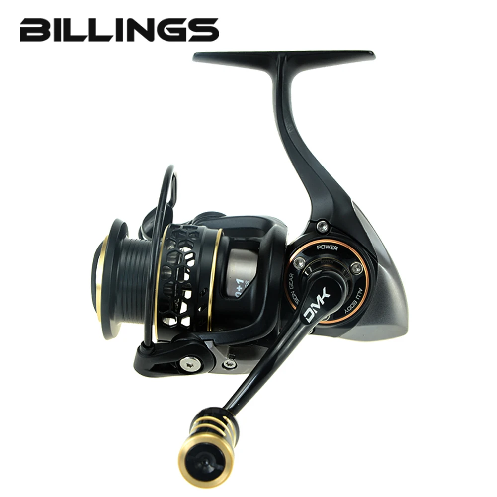 

2018 DMK 1000-5000 Size Spinning Seawater Fishing Reel 5.2:1/10BB 12-18kg Max Drag CNC Handle Carbon Grip Metal Body Sea Fishing