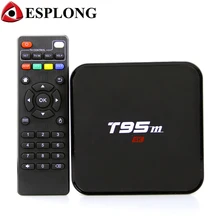 Smart T95M TV Box Android 7.1 Amlogic S905X 2GB 8GB Quad Core Media Player Pre-installed 4k WiFi Set Top Box