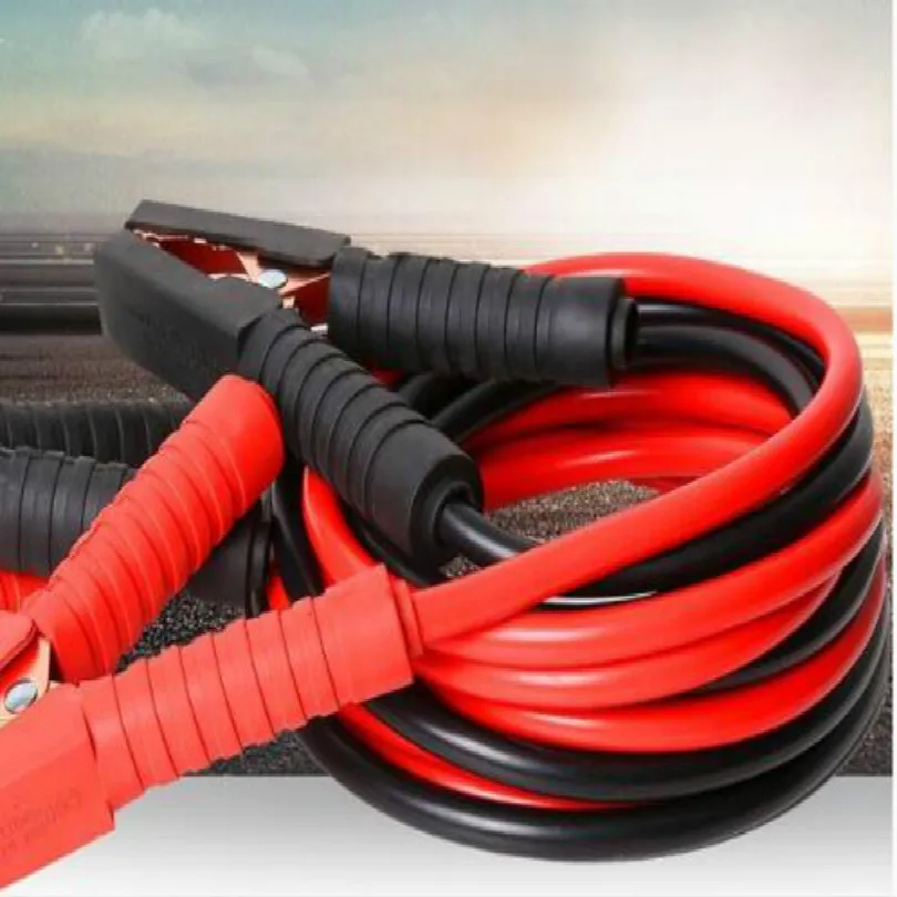 Longitud 3 M cable de batería de automóviles amplificador de batería de coche Cable de salto de arranque de coche para 1,0-3,0 desplazamiento envío gratis