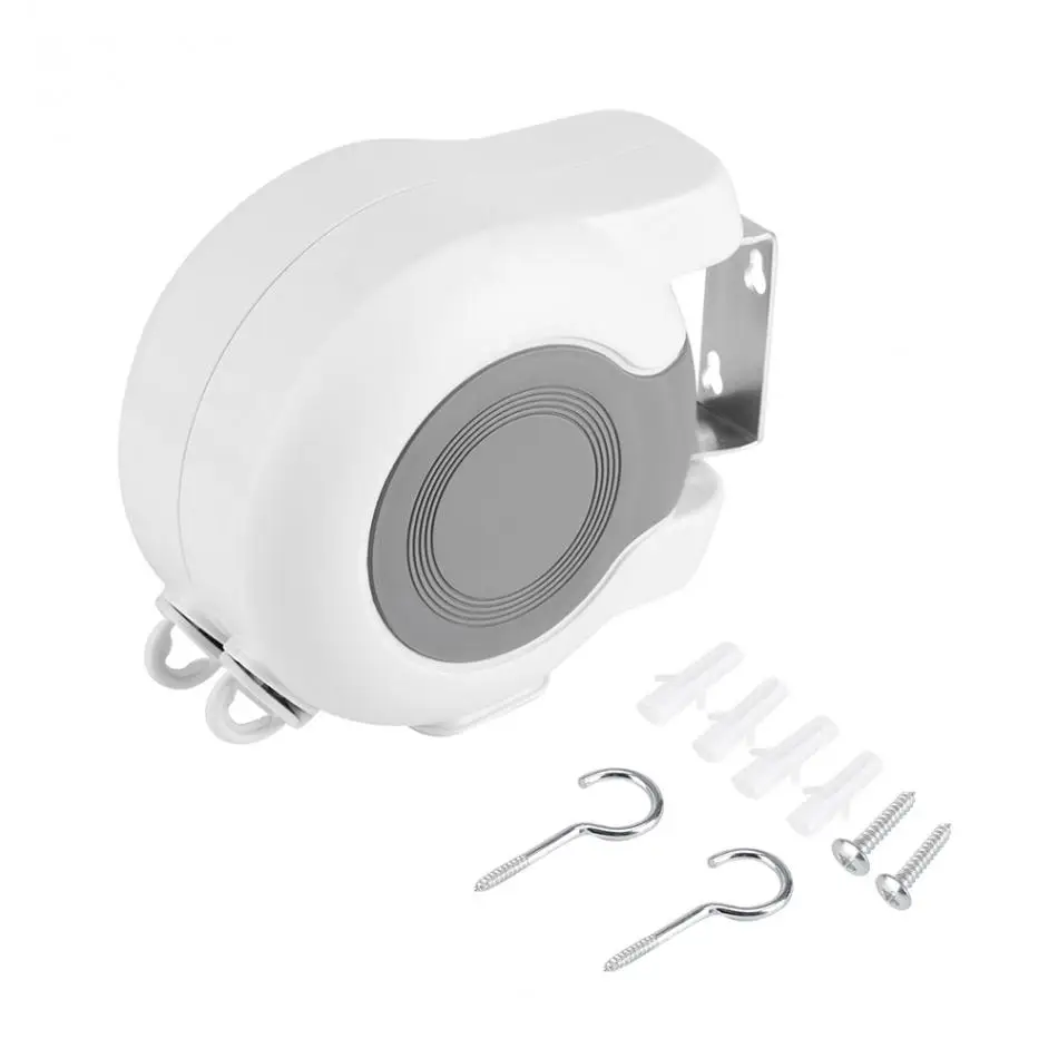 

13m Retractable Clothes line Double Clothes Drying Line Indoor Clothes Hanger Saving Retractable Clothesline Clothes Dryer