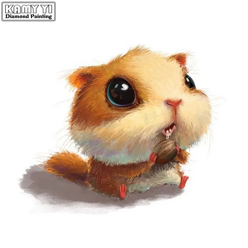 Full-Square-Diamond-Mosaic-Embroidery-Guinea-Pig-Wall-Decor-DIY-5D-Full-Diamond-Painting-Cross-Stitch