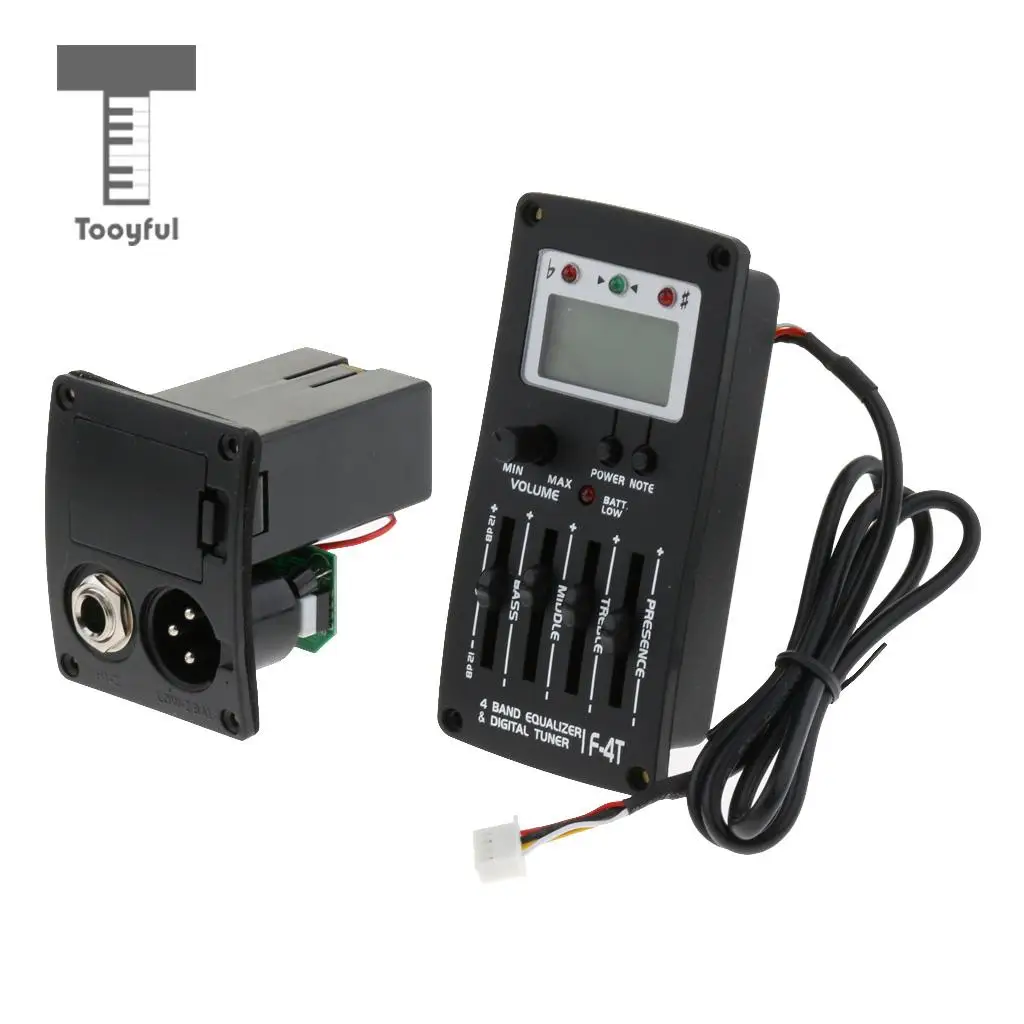 Acoustic Guitar EQ Preamp Pickup System with Volume Control for Guitar Players Gift