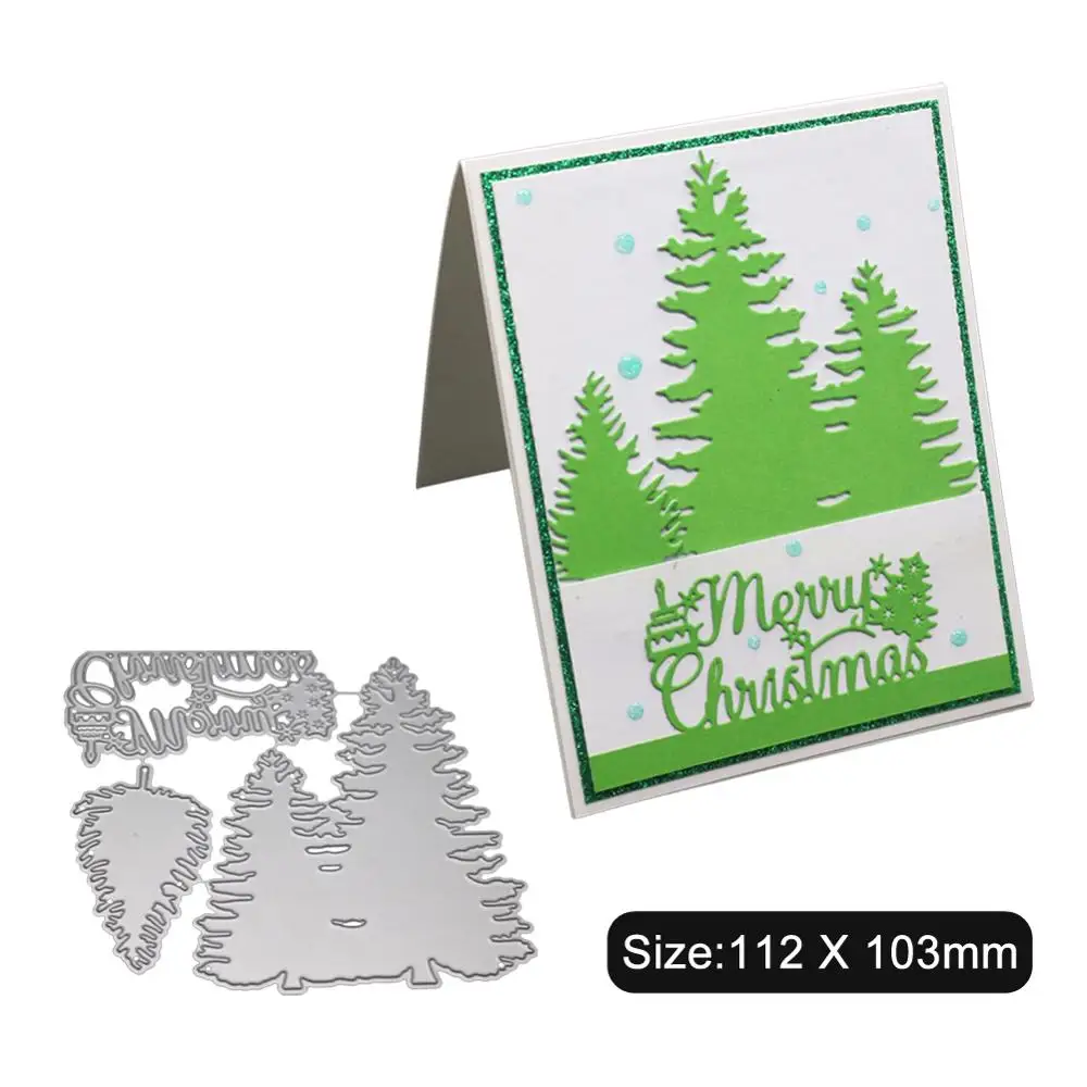 

forest Metal Cutting Dies for DIY Scrapbooking Embossing Paper Cards Making Decor Craft stamp and dies new arrivage