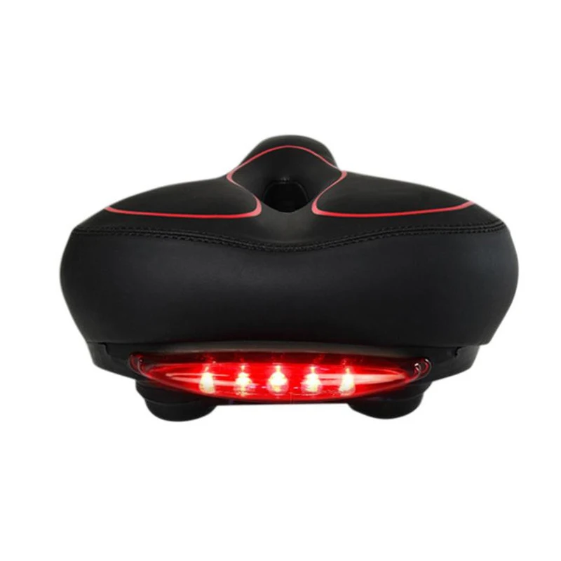 Bicycle Saddle Cycling Bicycle Saddle with Tail Light for MTB Bike