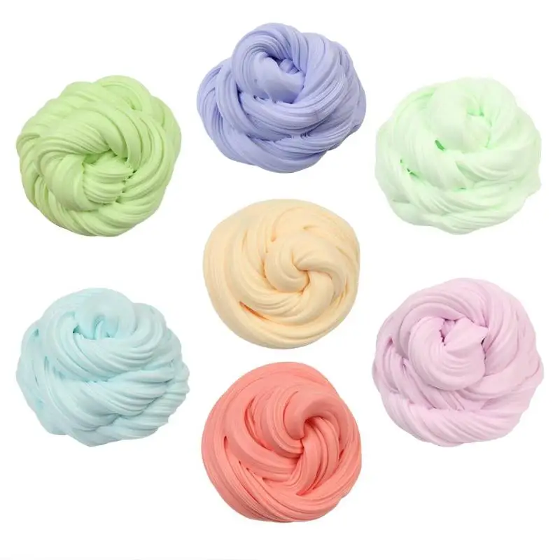 

DIY Soft Non Stick Hand Slime Putty Anti-stress Jelly Mud Clay Kids Toys Anti Stress toy Squishy Kids Hand Craft Squeeze Toy