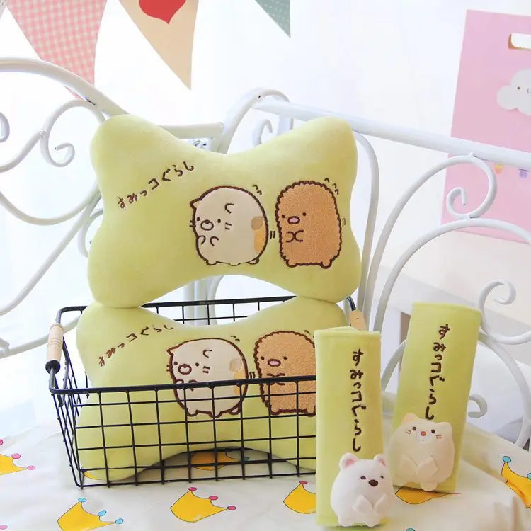 Мультяшная плюшевая игрушка San x Sumikko Gurashi уголок биологического автомобиля