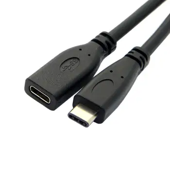 

10pcs/lot CY USB-C USB 3.1 Type C Male to Female Extension Data Cable for Laptop & Tablet 1m