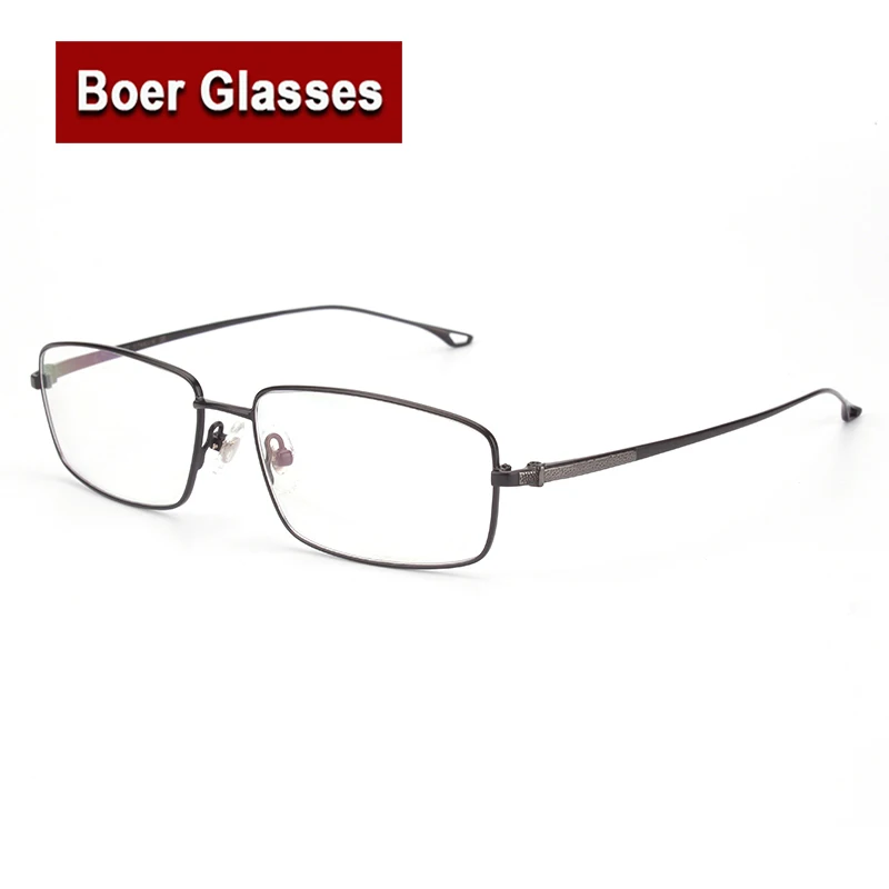 6634 Men's Titanium Glasses Pure Titanium Eyeglasses Full Rim Optical