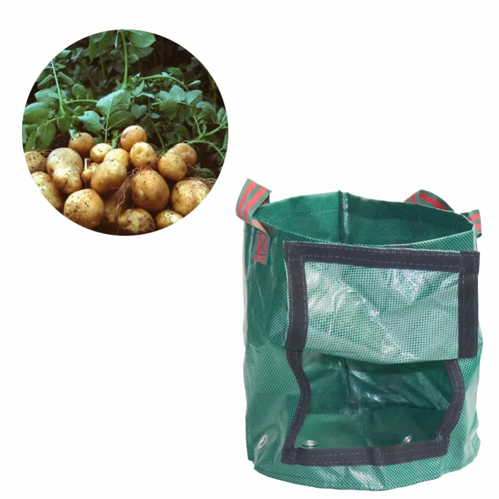 2 шт. картофель мешочки для посадки домашний сад farm овощи цветы нетканые выращивания Расти Мешок Садоводство Supplie
