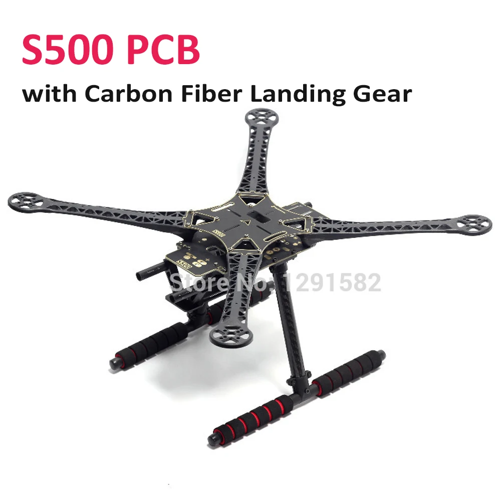 

S500 PCB Frame Kit 500mm PCB Board with Carbon Fiber/ plastic Landing Gear Upgraded F450 For FPV Quad Gopro Gimbal Quadcopter